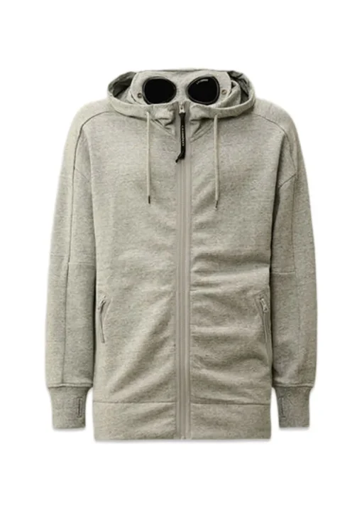 C.P. Company Sweatshirts>ZIP HOOIDE GOGGELS