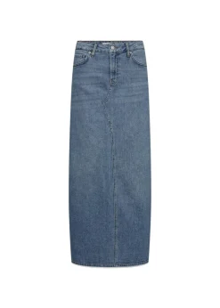 Dame Ivy Copenhagen Nederdele>Zoe Maxi Skirt Wash Cadiz